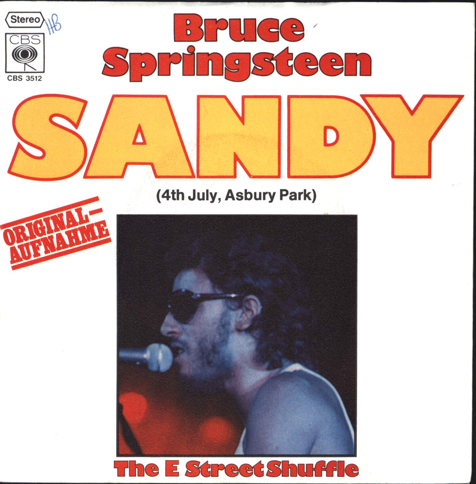 Bruce Springsteen: Sandy (4th July, Asbury Park)