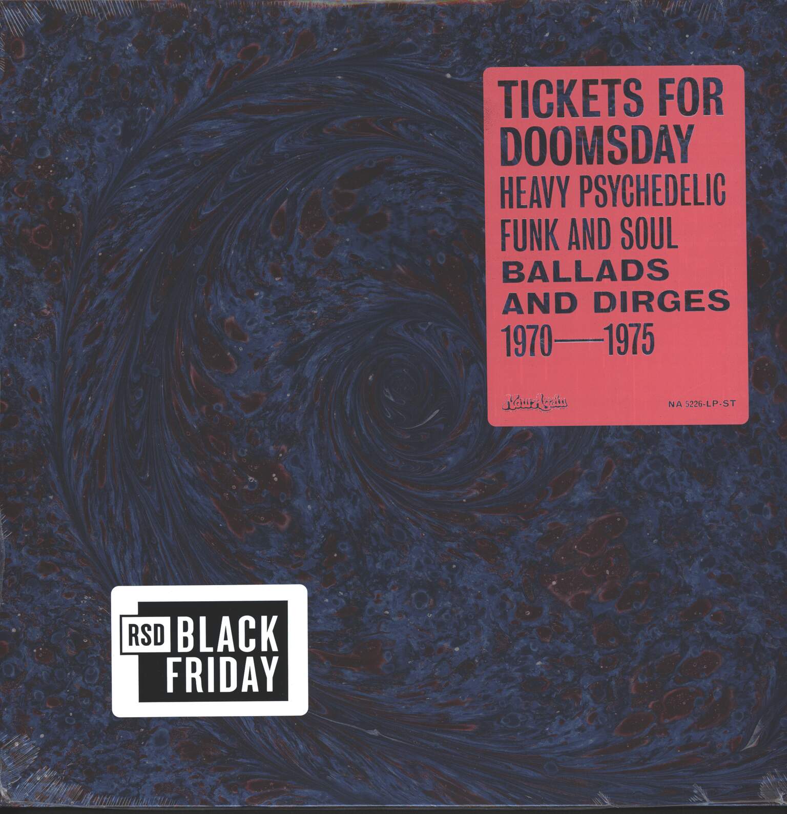 Various: Tickets For Doomsday: Heavy Psychedelic Funk And Soul (Ballads And Dirges 1970-1975)