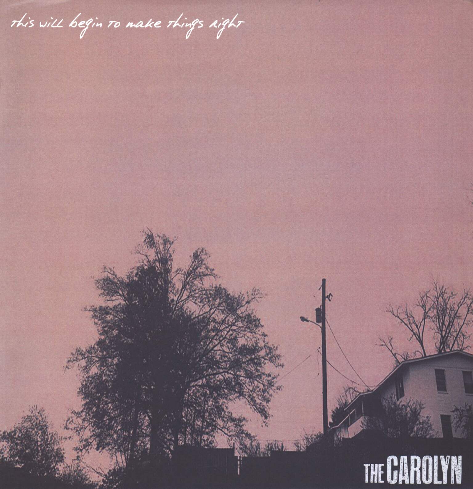 The Carolyn: This Will Begin To Make Things Right