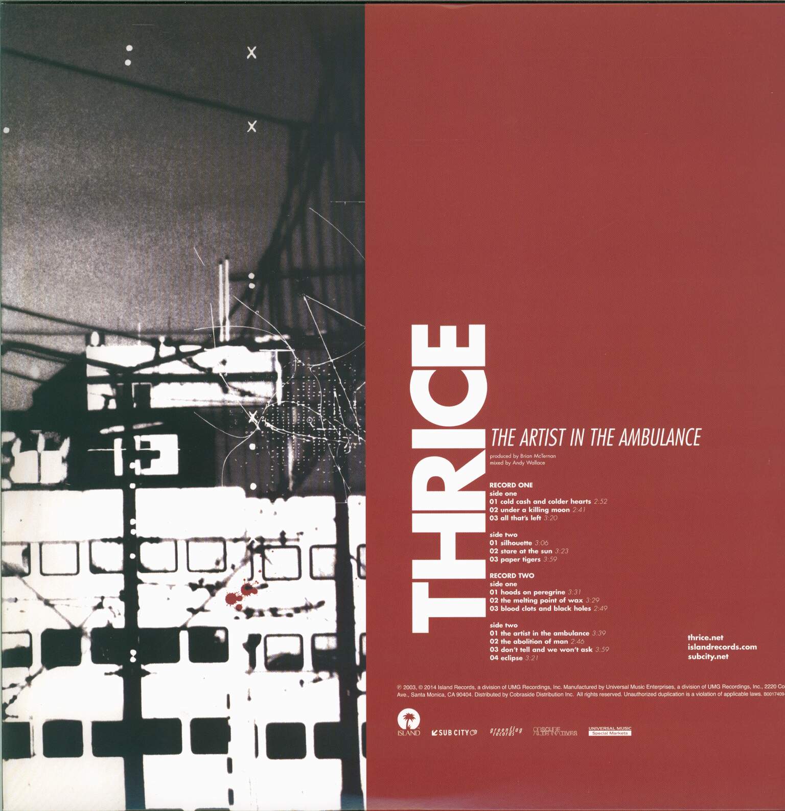 Thrice: The Artist In The Ambulance