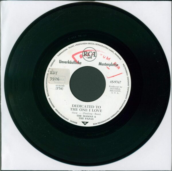 The Mamas & The Papas: Dedicated To The One I Love
