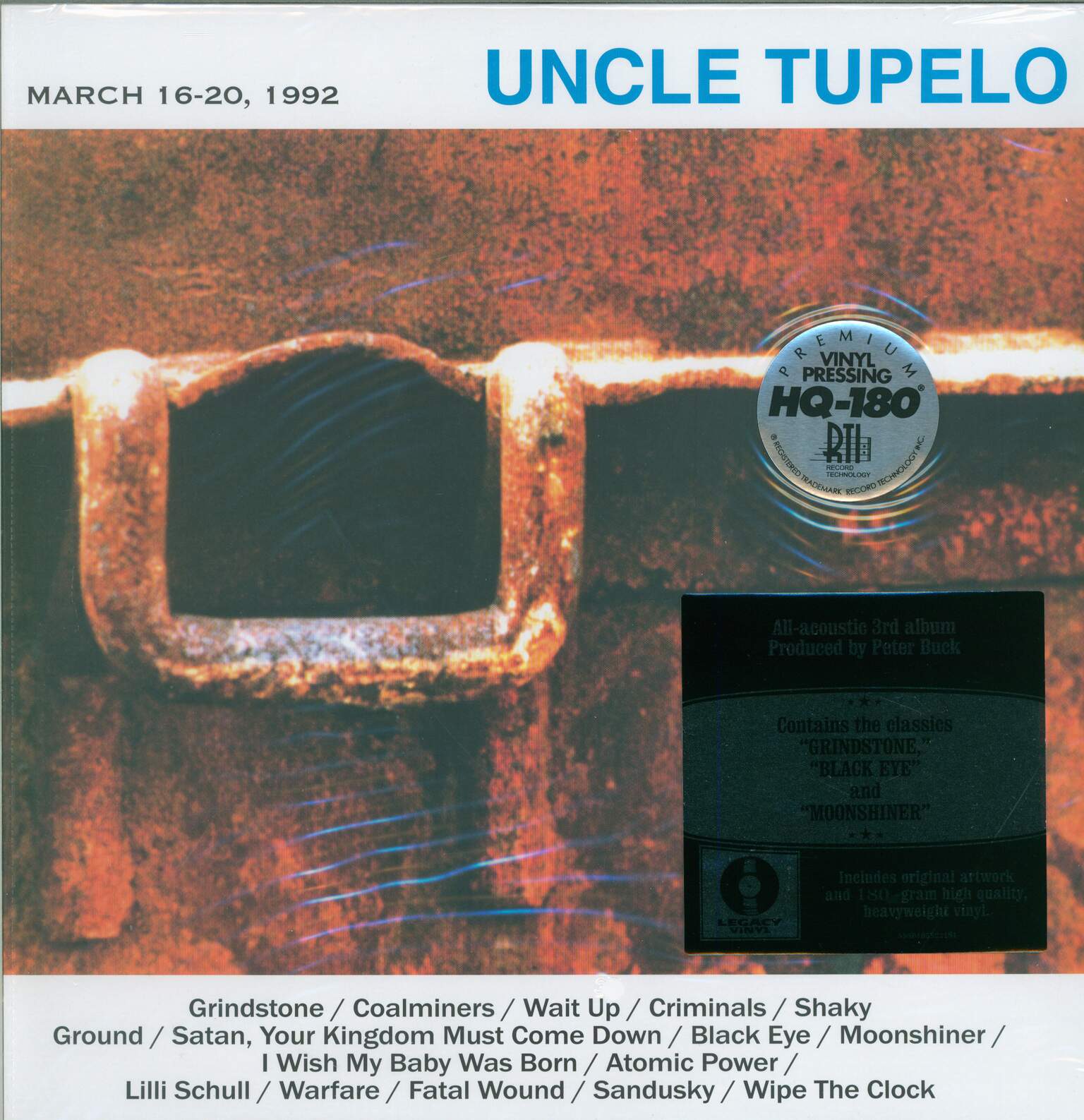 Uncle Tupelo: March 16-20, 1992