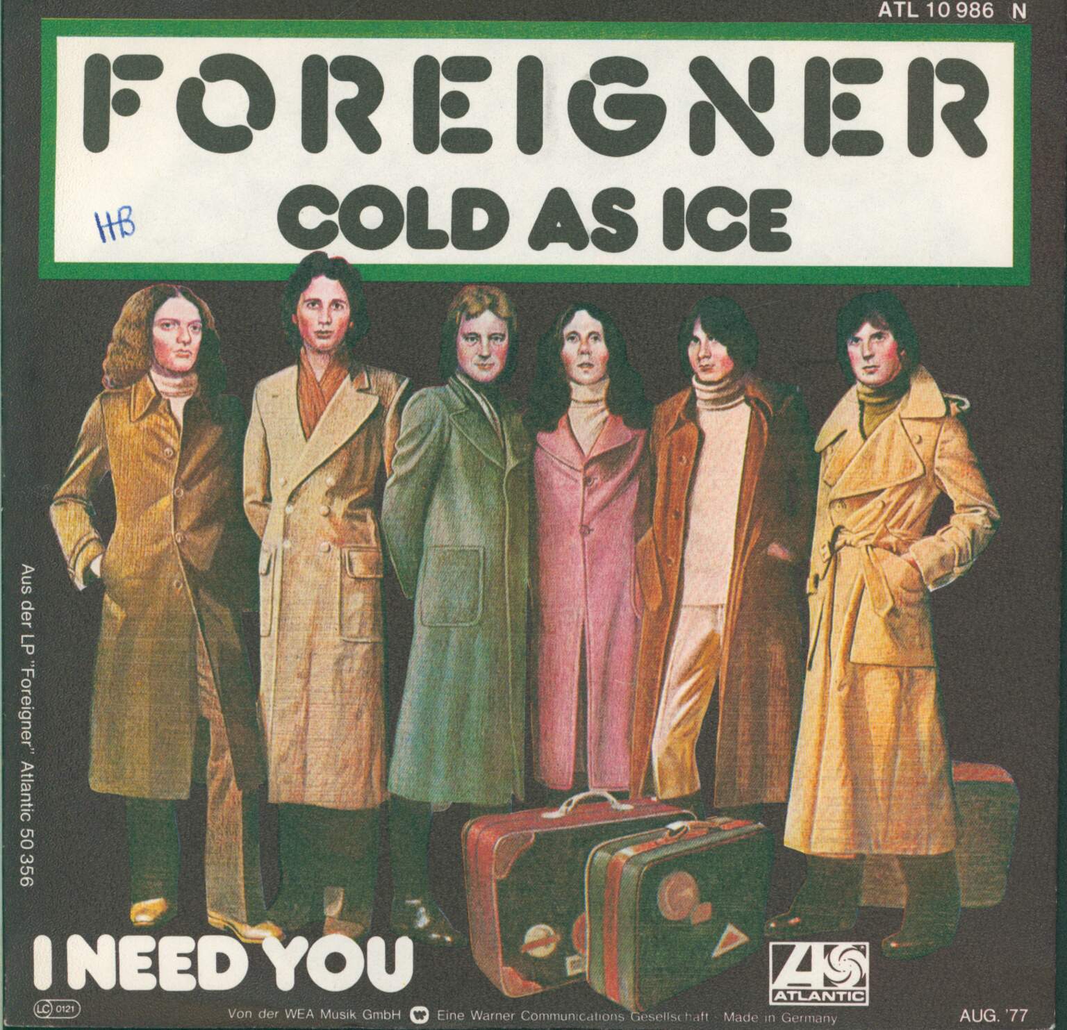 Foreigner: Cold As Ice