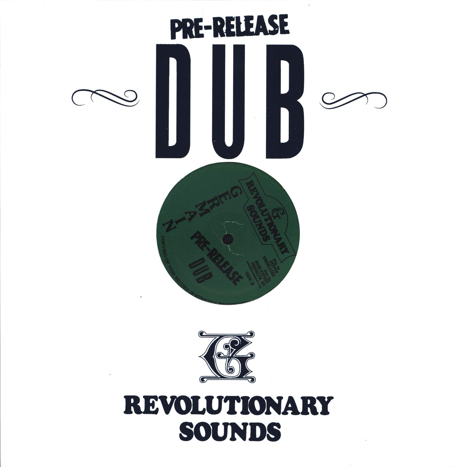 The Revolutionaries: Pre-Release Dub