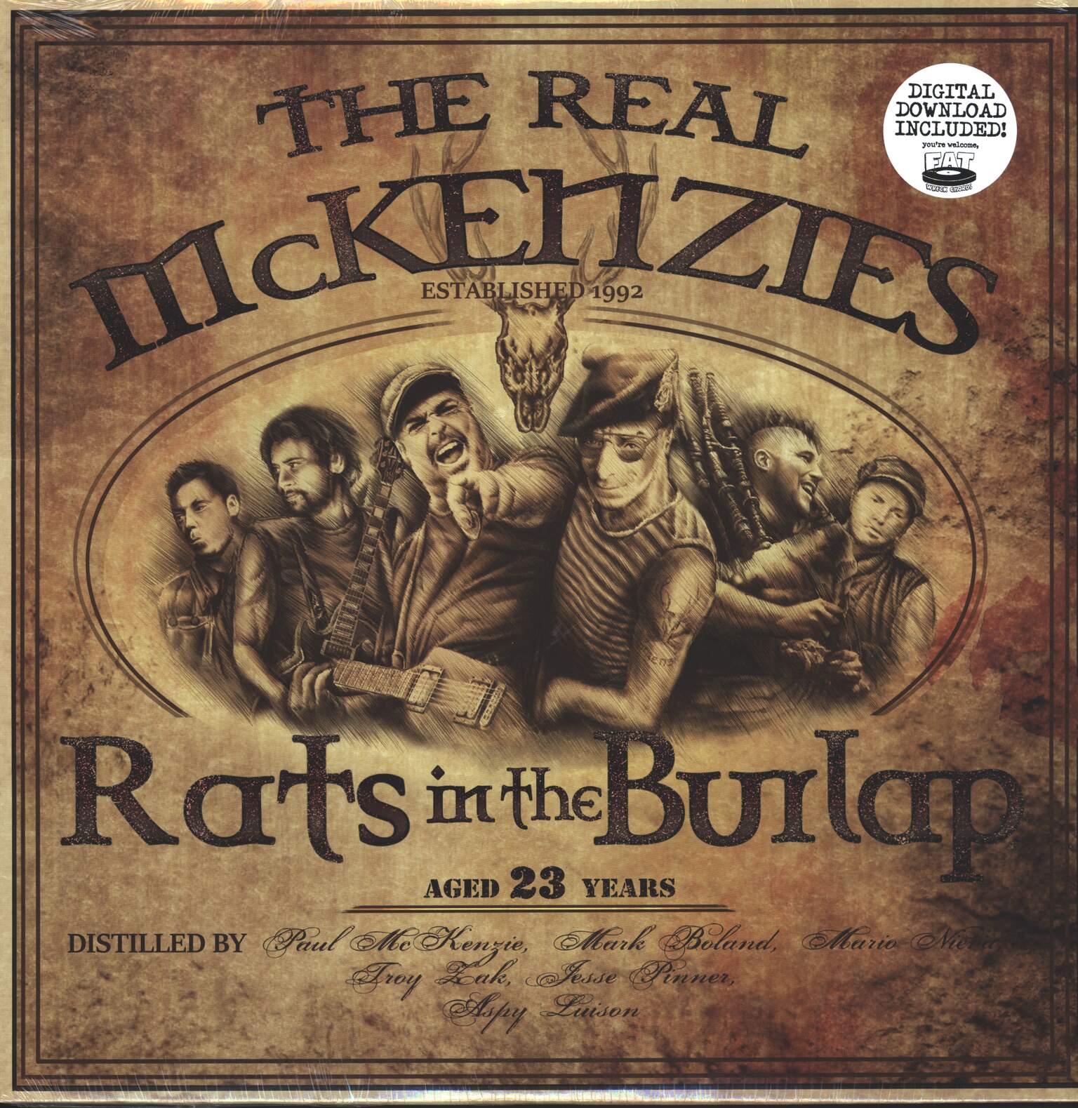 The Real McKenzies: Rats In The Burlap