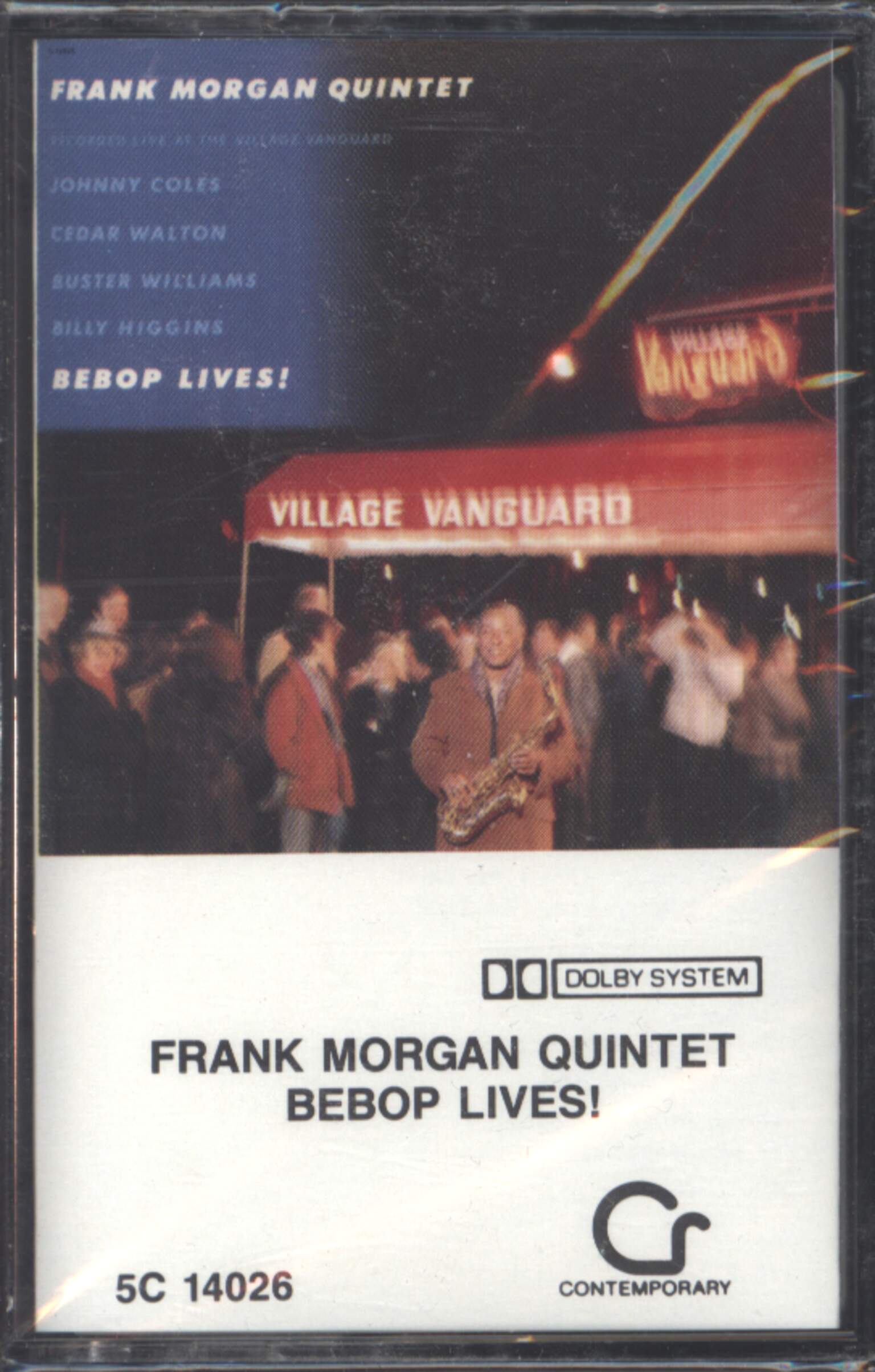 Frank Morgan Quintet: Bebop Lives!