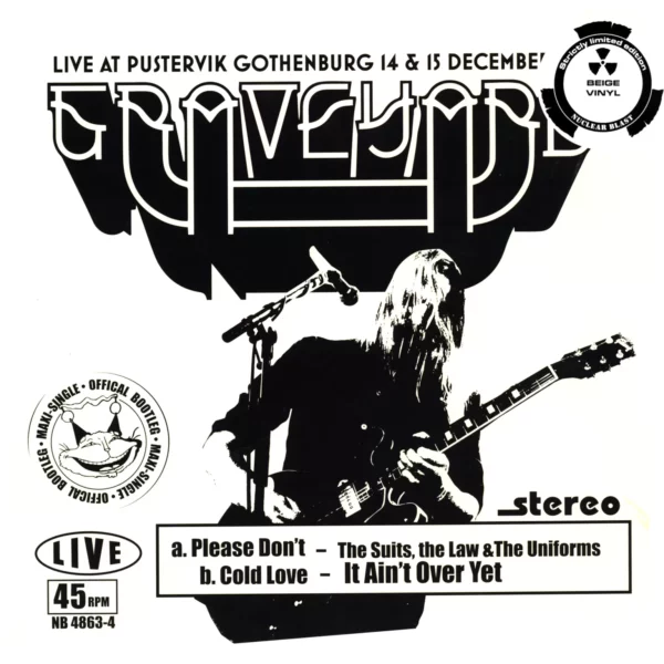 Graveyard: Live At Pustervik Gothenburg 14 & 15 December 2018