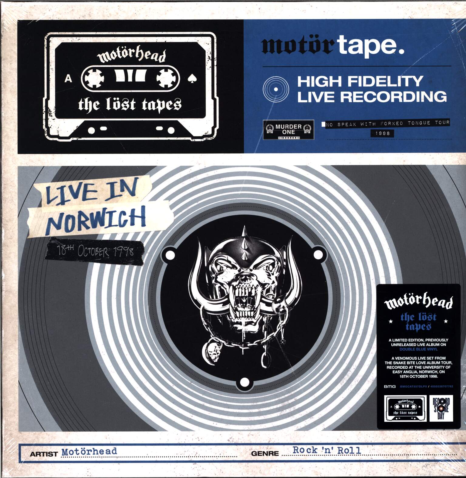 Motörhead: The Löst Tapes Vol. 2 (Live In Norwich 1998)