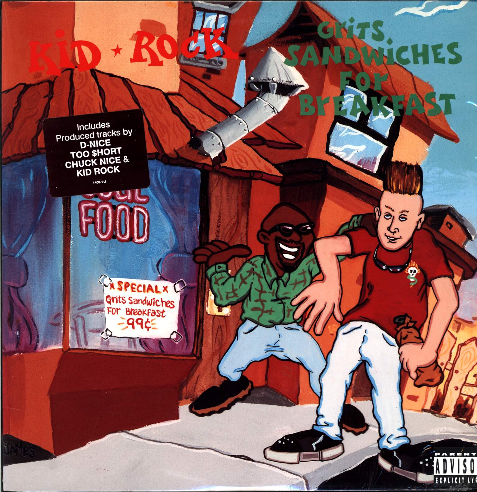 Kid Rock: Grits Sandwiches For Breakfast