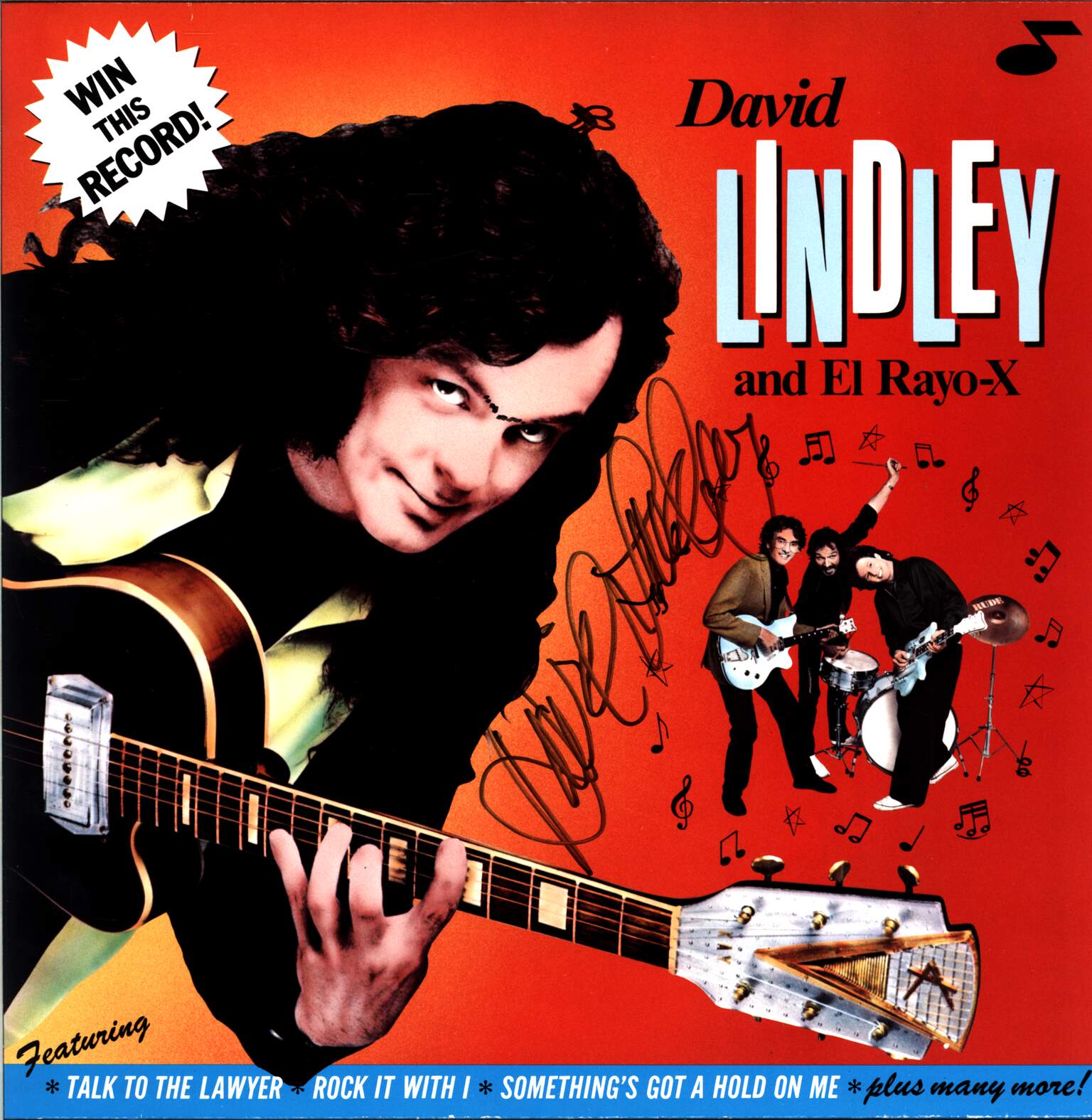 David Lindley And El Rayo-X: Win This Record!
